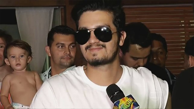 Domingão do Faustão invade festa de aniversário de Luan Santana › PART 03