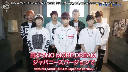 140610 [ENG] 'No More Dream’ -Japanese Ver- MV shooting (Oricon Style)