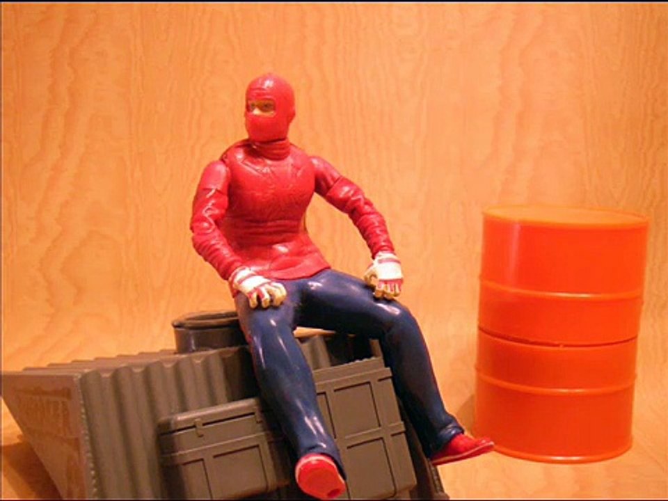 Spiderman vs Green Goblin Movie Figure Stop Motion Animation