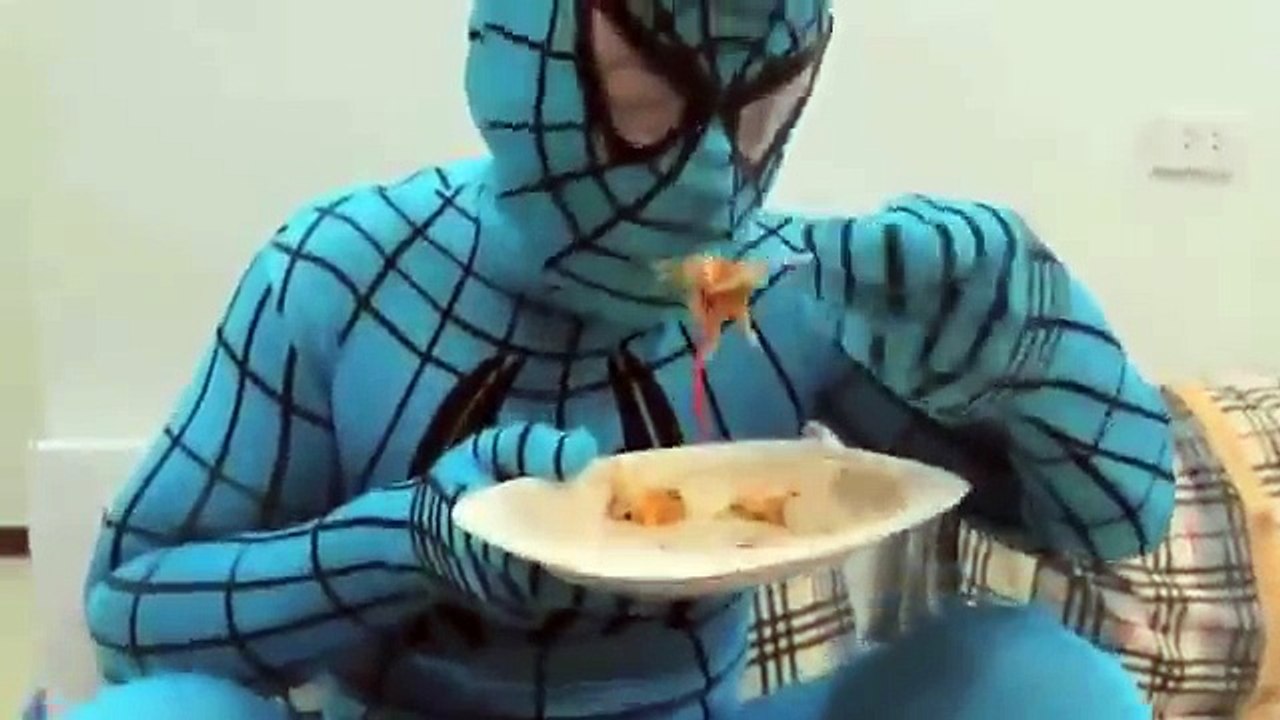 BLUE SPIDERMAN vs DOCTOR vs HULK - Funny Superhero Movie in Real Life - Clip 5
