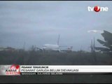 Pesawat Garuda Indonesia GA618 Tergelincir di Bandara Sultan Hasanuddin