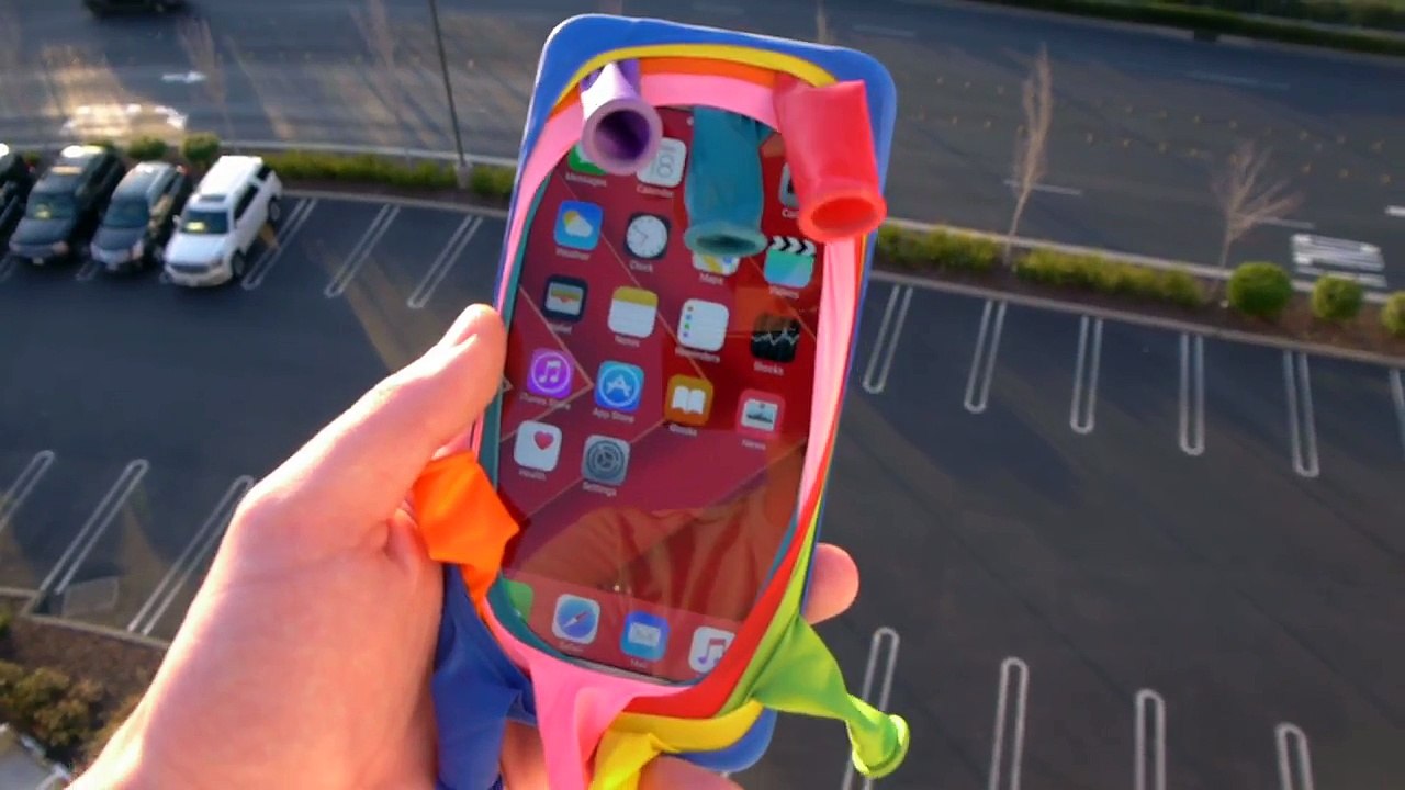 Can Balloons Protect an iPhone 6S Plus from 100 FT Drop Test?