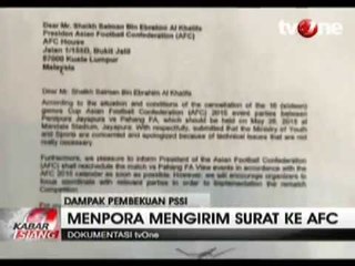 Kemenpora Kirimi AFC Surat Permohonan Jadwal Ulang Persipura Vs Pahang