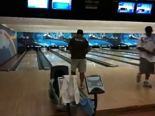Unorthodox bowling technique