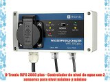 H-Tronic WPS 3000 plus - Controlador de nivel de agua con 2 sensores para nivel máximo y mínimo