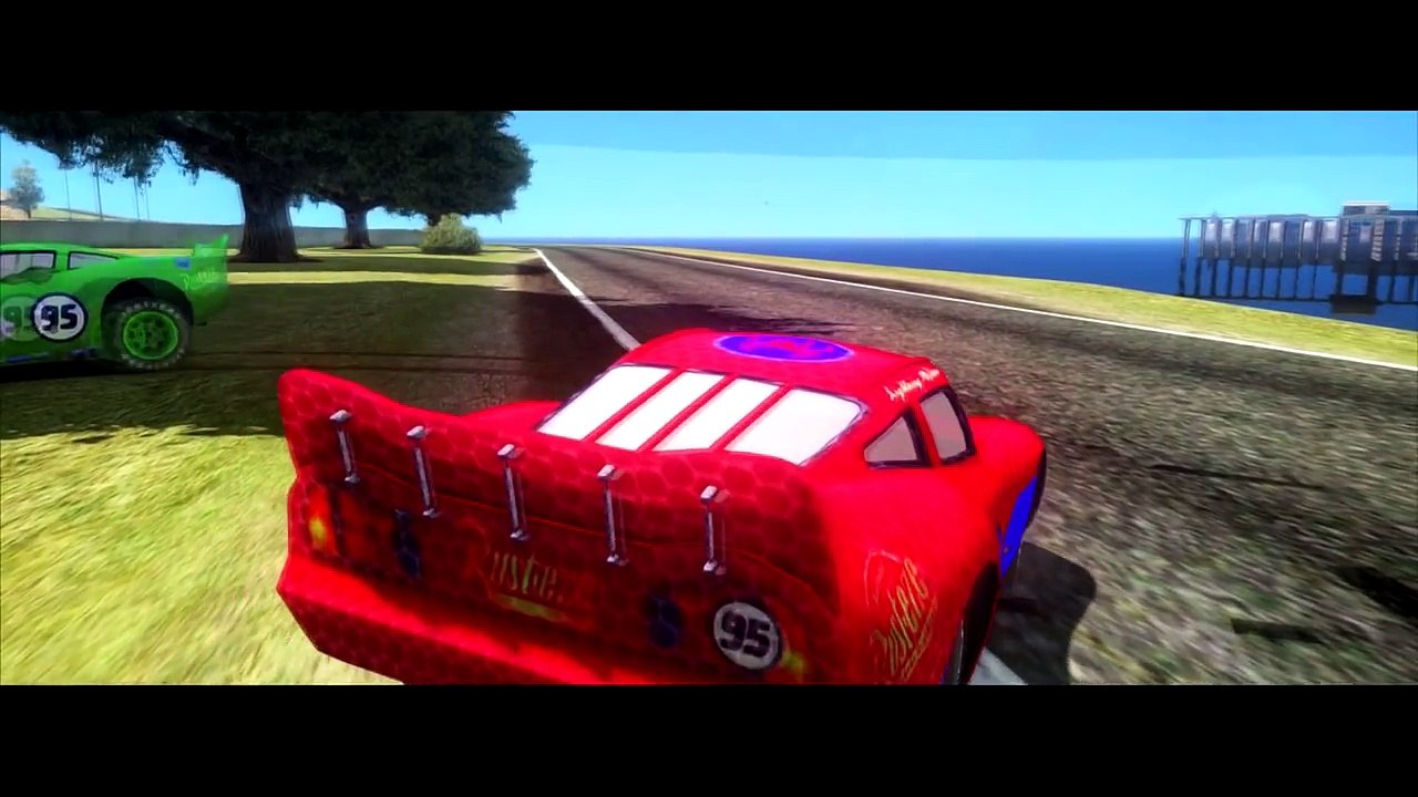 The Amazing Spider-Man with his Spiderman McQueen Cars & Hulk with his Green Lightning McQueen Cars!