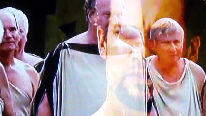 Meet the spartans: 300 version of spiderman fighting sandman