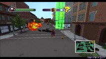 Ultimate Spider-Man PS2 Gameplay #3 [Spidey vs Rhino Venom vs Army]