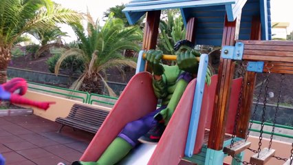 Spiderman vs The Incredible Hulk | Battle in Real Life | Superheroes Life L.T.