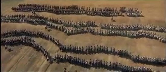 Battle of Waterloo- French Cavalry Charge