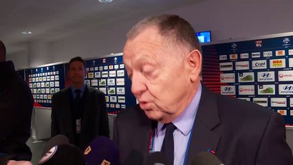 LdC - Aulas, supporter du PSG