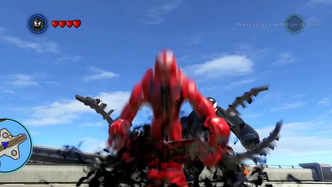 LEGO Marvel Superheroes - Big-Fig Carnage VS VENOM (MOD)