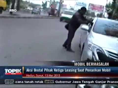 Pakai Atribut TNI, Debt Collector Coba Rebut Mobil di Jalan