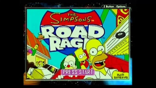 Simpsons : Road Rage (GBA) - 100% QC | 300e vidéos!!!