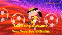 Phineas and Ferb Football X-7 Extended Music Video Lyrics