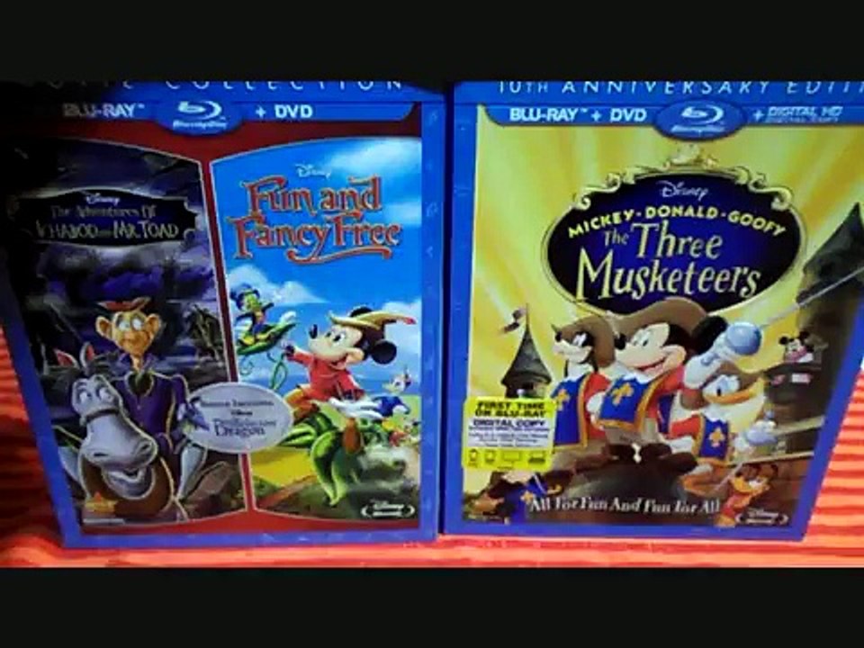 Unboxing:The Adventures of Ichabod... and Mickey, Donald, Goofy: The Three Musketeers
