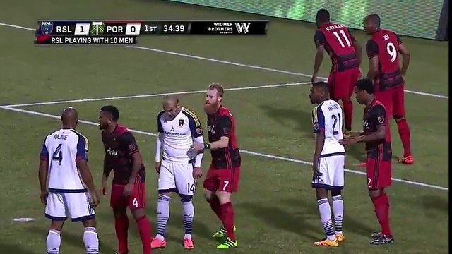 Highlights: Real Salt Lake vs Portland Timbers (2-2) | March 19, 2016 MLS