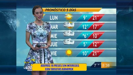 Yanet Garcia y El Pronostico Del Tiempo 28-Dic-2014 08:30 AM Full HD