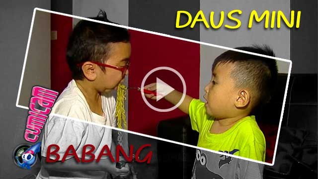 Daus-Babang Kompak Sepiring Berdua - Cumicam 20 Maret 2016