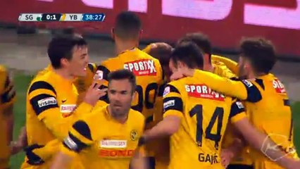 Download Video: FC St. Gallen 2-3 Young Boys  All goals Swiss Super League 19-03-2016 HD