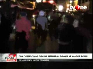 Menjarah di Lokasi Kebakaran Pasar Johar, Seorang Pemuda Diamuk Massa