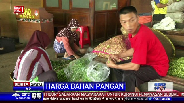 Pantauan Harga Bahan Pangan di Pasar Kramatjati