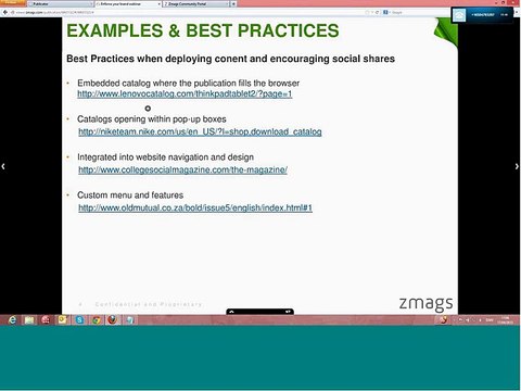 Enforce your brand Embedding your content directly into your website_clip2