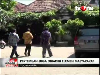 Kontroversi Sabda Raja, Kerabat Sultan HB X Gelar Pertemuan