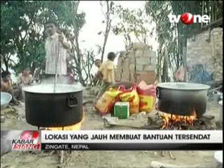 Tim Pramuka Indonesia Beri Bantuan di Wilayah Terpencil Nepal