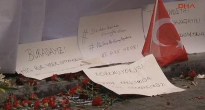 Patlamanın ardından İstiklal'de bu sabah