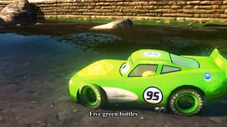 Spiderman Car For Kids - Ten Green Bottles - Green, Orange and Pink For The Incredible
