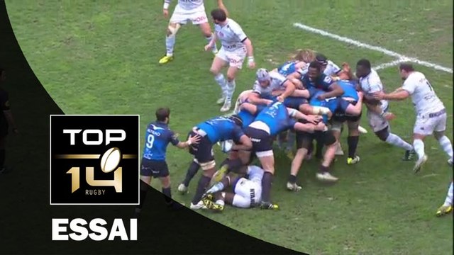 TOP 14 - Montpellier - Racing 92 : 60-7 Essai de pénalité (MON) - J13 - Saison 2015/2016