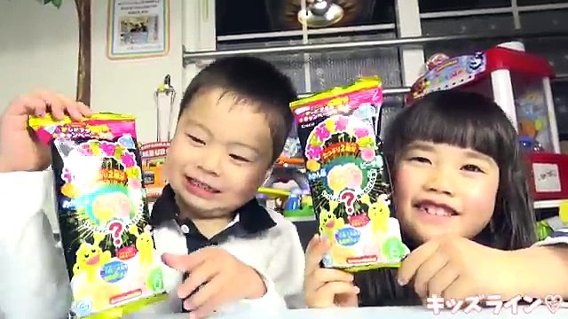 なぞなぞねるね ピーチ味 & みかん味 Peach & Orange Kracie Popin Cookin nazonazo neruneru