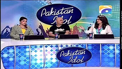 Pakistan Idol Karachi __ Funny Contestant at audition __ Juliee aaa I love you