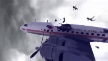 dubai plane crash FIRST VIDEO- 737 crashes live