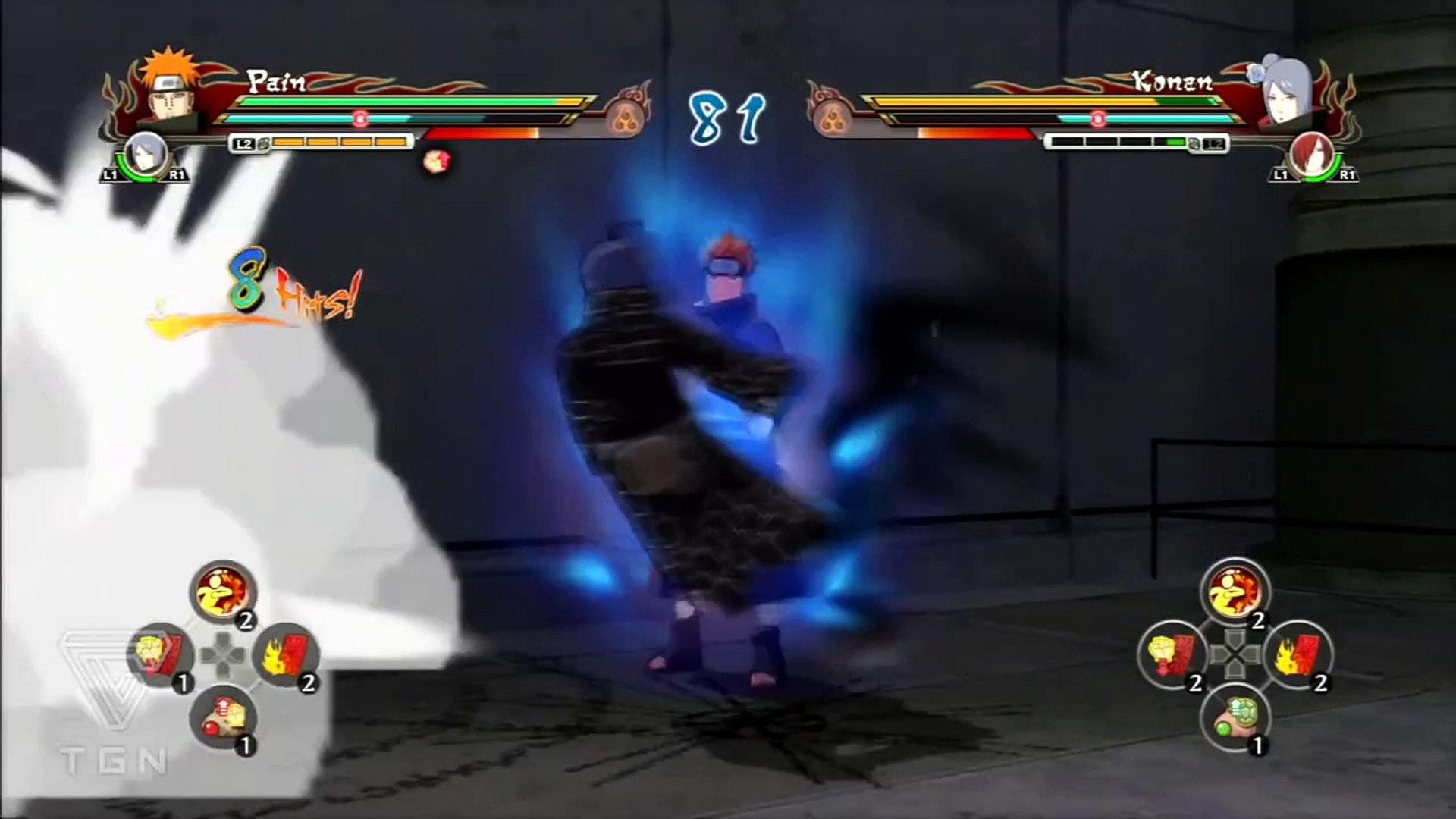 Naruto Ultimate Ninja Storm Revolution Yahiko Vs Konan Dlc Team Ultimate Jutsu Gameplay 動画 Dailymotion