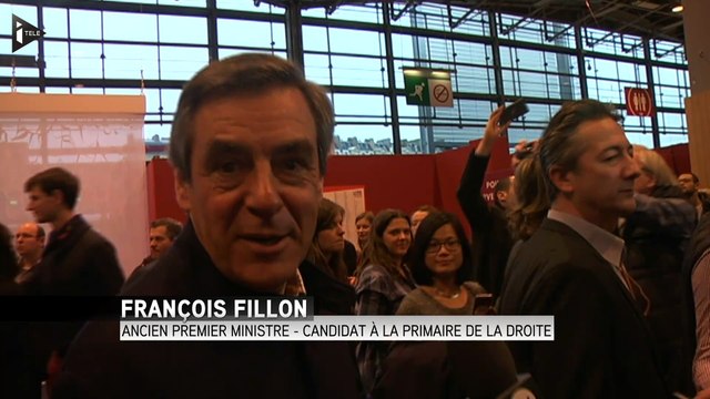 Salon du livre : Jupé, Copé et Fillon, à la rencontre des lecteurs et des électeurs