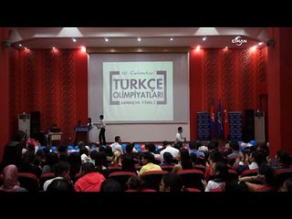 Kamboçya'da Türkçe olimpiyatları coşkusu