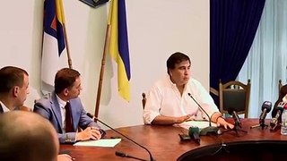 Михеил Саакашвили делает разгон прокуратуре!!!!