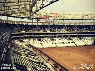 Vodafone Arena 19 Mart 2016 Yeni Görüntüler - Çimler Serildi