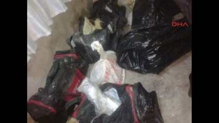 Kaynartepe'de Teröristlere Ait Çok Sayıda Malzeme Ele Geçirildi