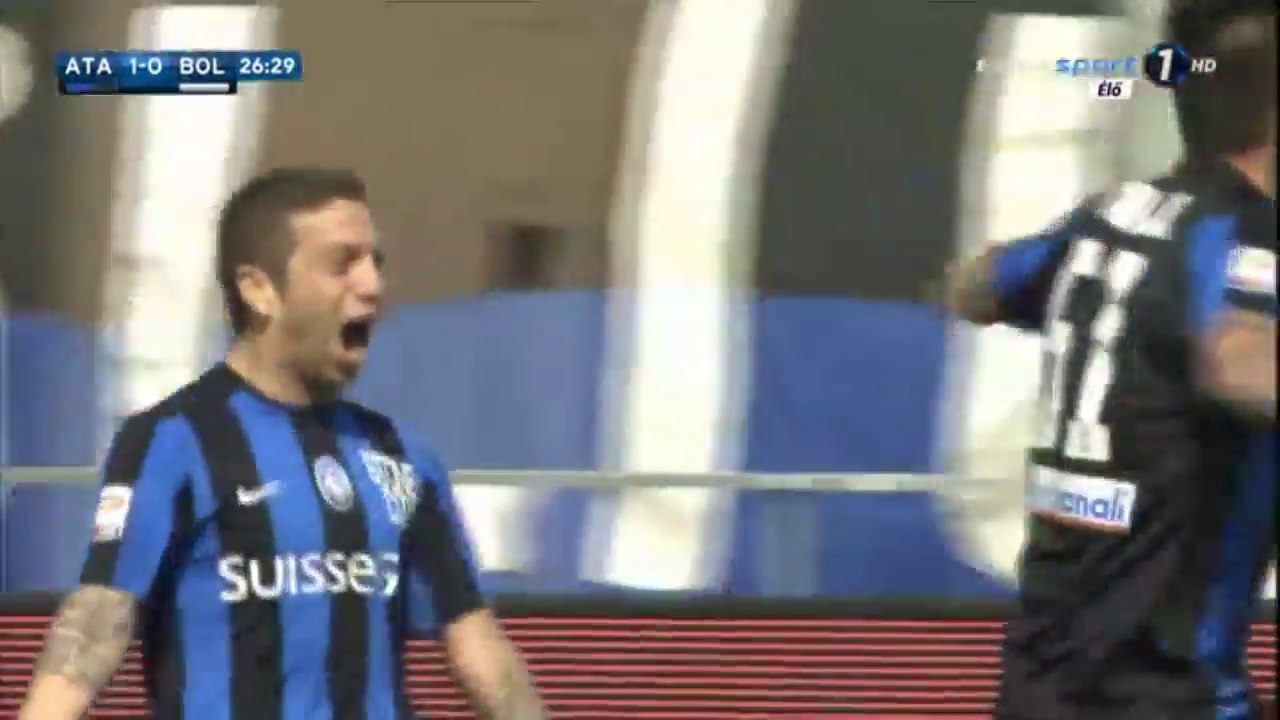 1-0 Alejandro Gomez Goal HD - Atalanta 1 - 0 Bologna 20.03.2016 HD
