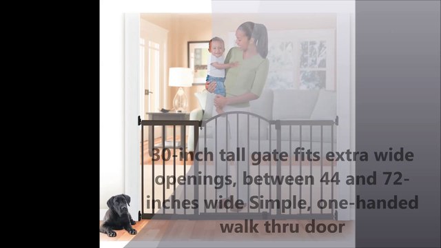Summer Infant Metal Expansion Gate, 6 Foot Wide Walk-Thru gate reviews
