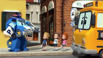 폴리와 함께하는 교통안전이야기 | #03.승합차 안전하게 타고 내리기