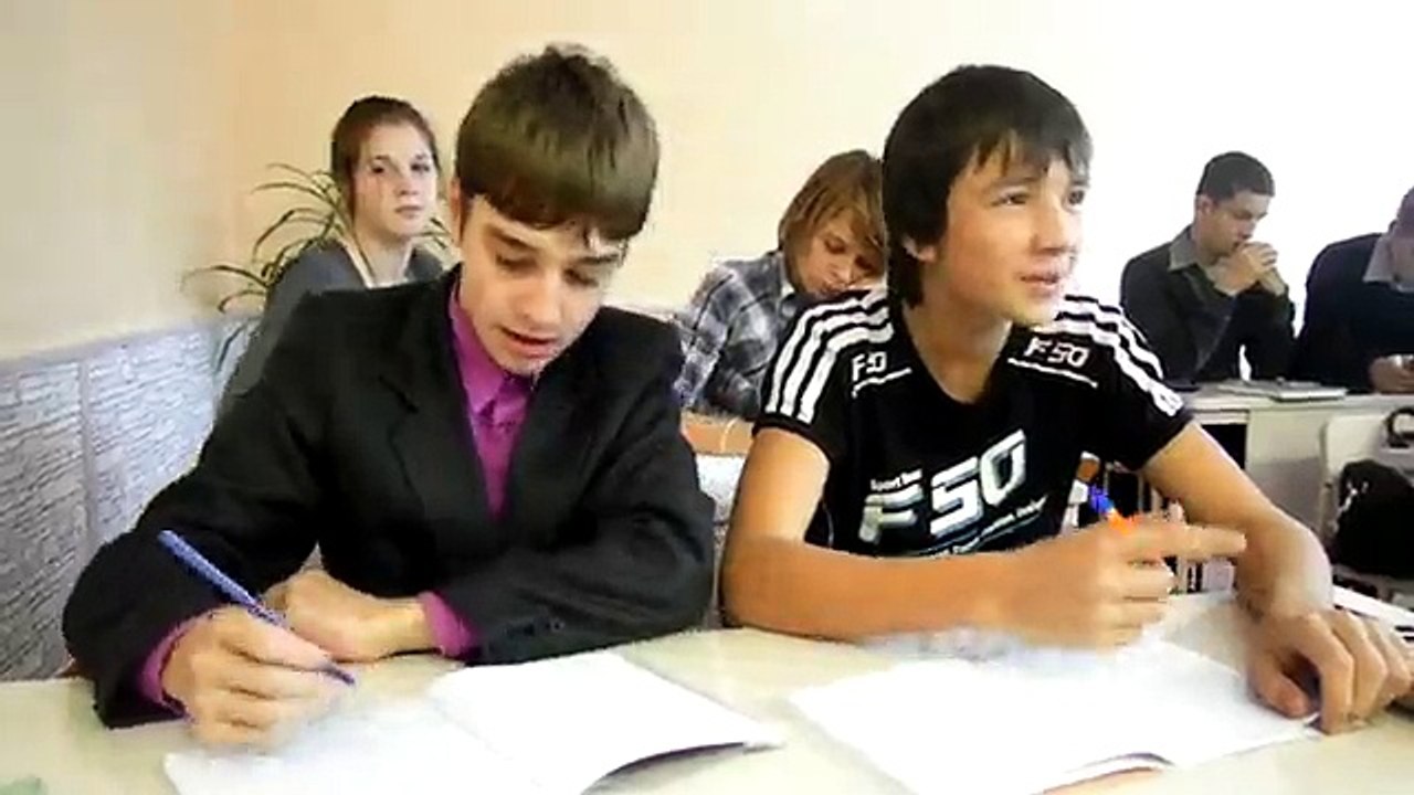 boys at class