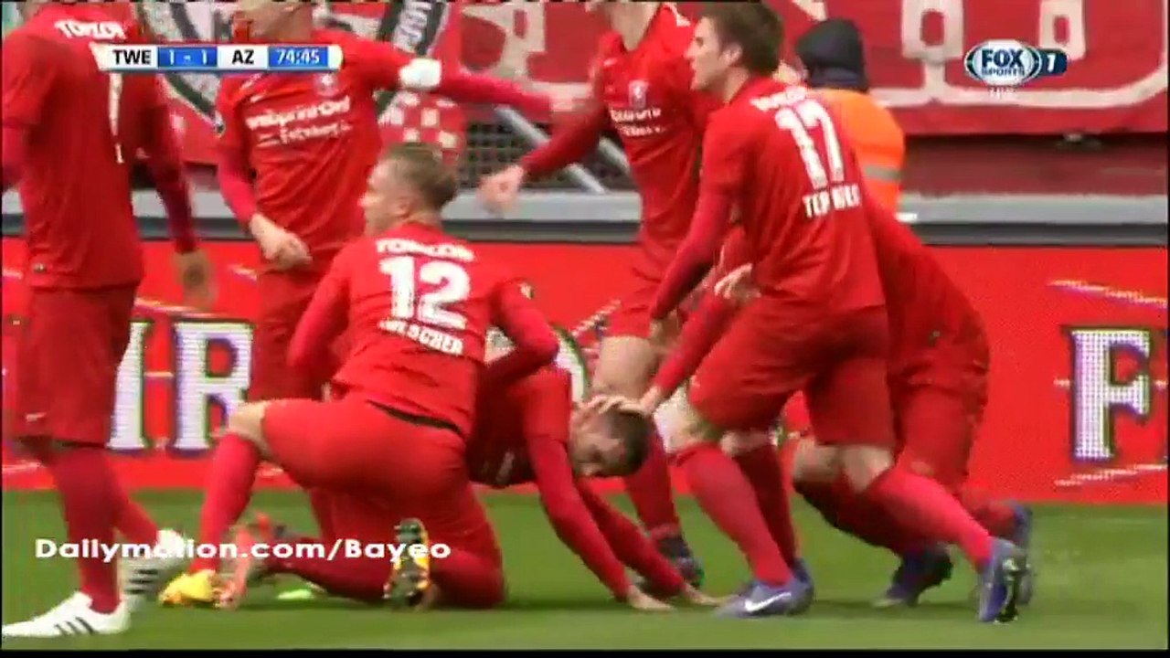 All Goals HD -Twente 2-2 AZ Alkmaar - 20-03-2016