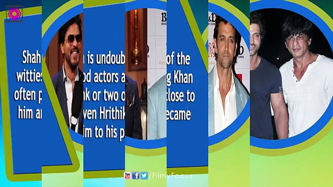 LOL! When Hrithik Roshan Stopped Shampooing Because Of Shah Rukh Khan (Comic FULL HD 720P)