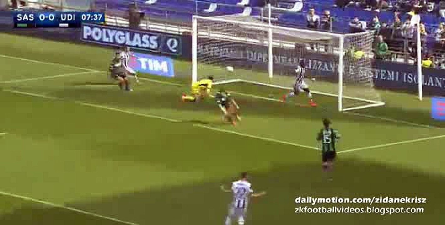 0-1 Duvan Zapata Goal - Sassuolo 0 - 1 Udinese 20.03.2016 HD
