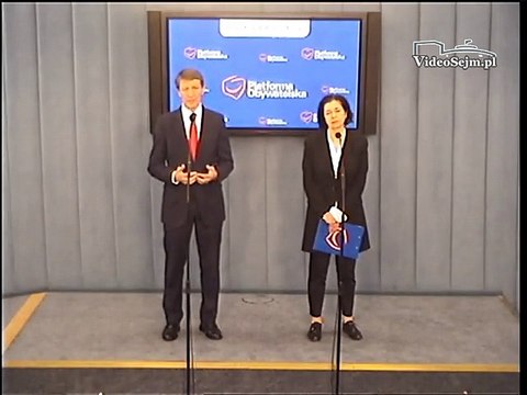 Poseł Andrzej Czerwiński - konferencja z 18 marca 2016 r.