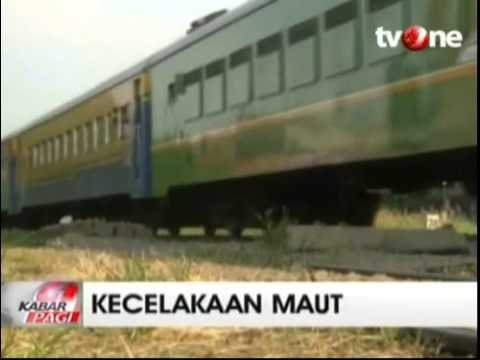 4 Orang Tewas Tertabrak Kereta Api
